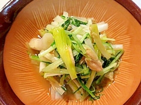 旬の野菜！うるいの味噌炒め
